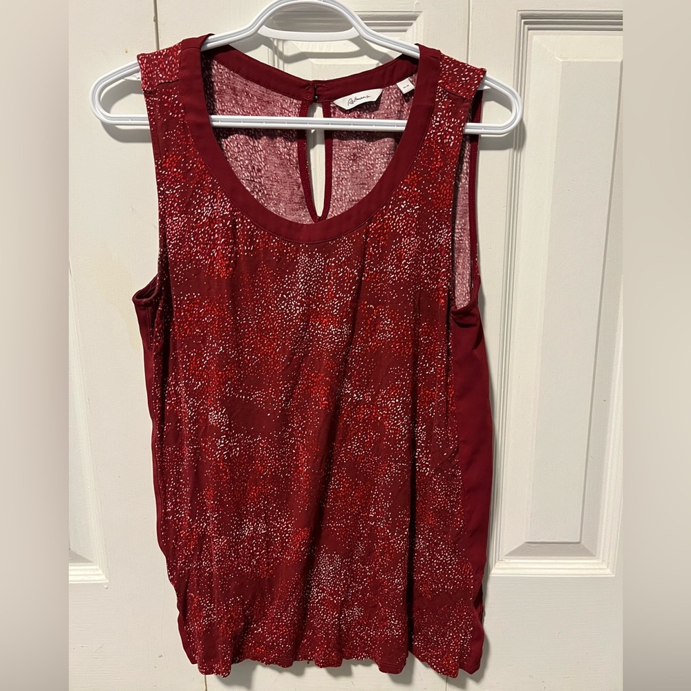 Red blouse